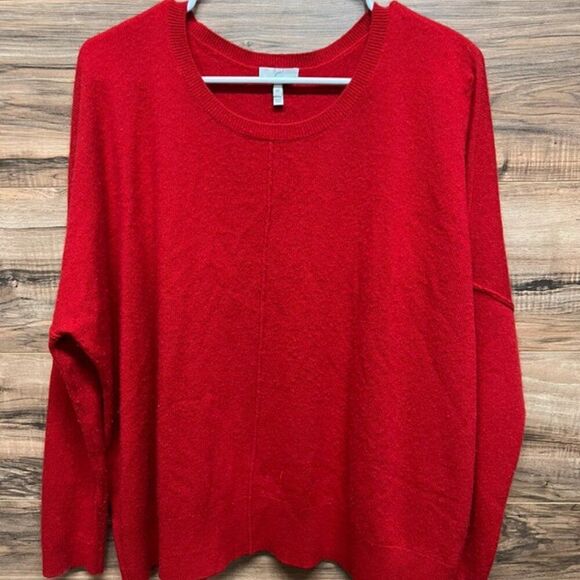 Joie medium red long sleeve top - Picture 1 of 3